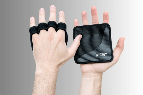Black Color Hand Grip Pads For Workout and Gym in Pakistan