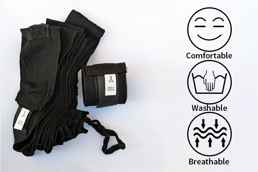 3 meter long hand wrap for exercise and gym, sports