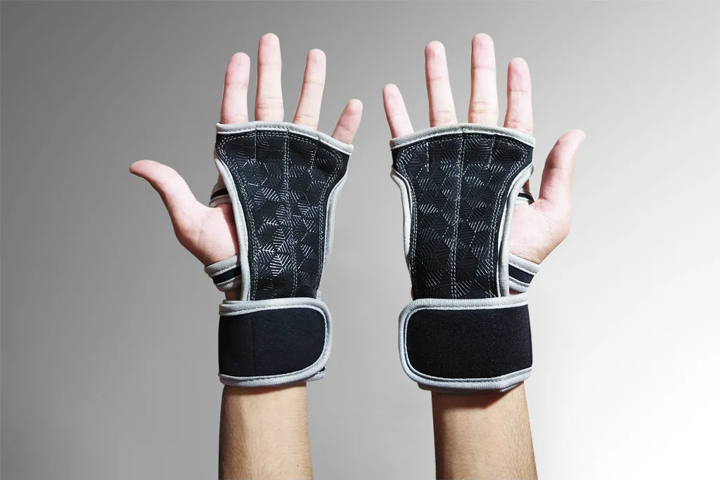 Silicone Grip Gym Gloves in Pakistan with Wrist Support