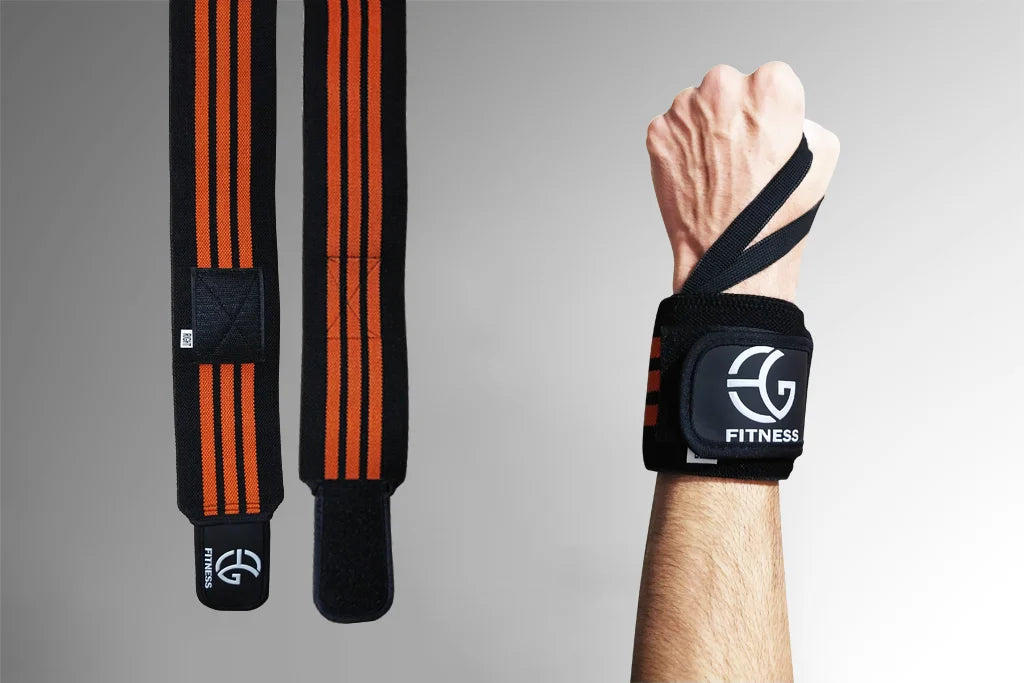 High Quality Wrist Wraps in Orange Color